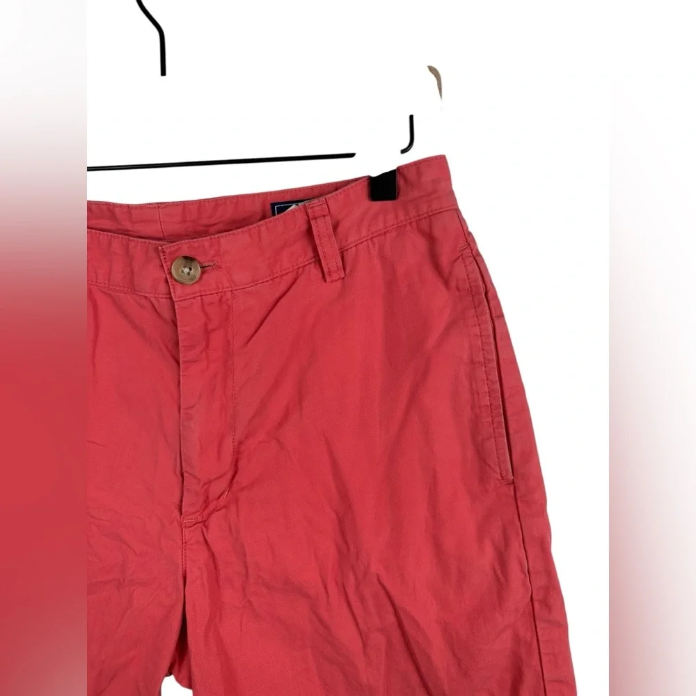 Vineyard Vines Men’s Breaker Shorts Pink Size 30 Cotton Chino Casual‎ Preppy